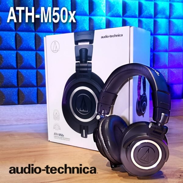 Auriculares Audiotechnica ATH-M50X: Referencia en Sonido Profesional