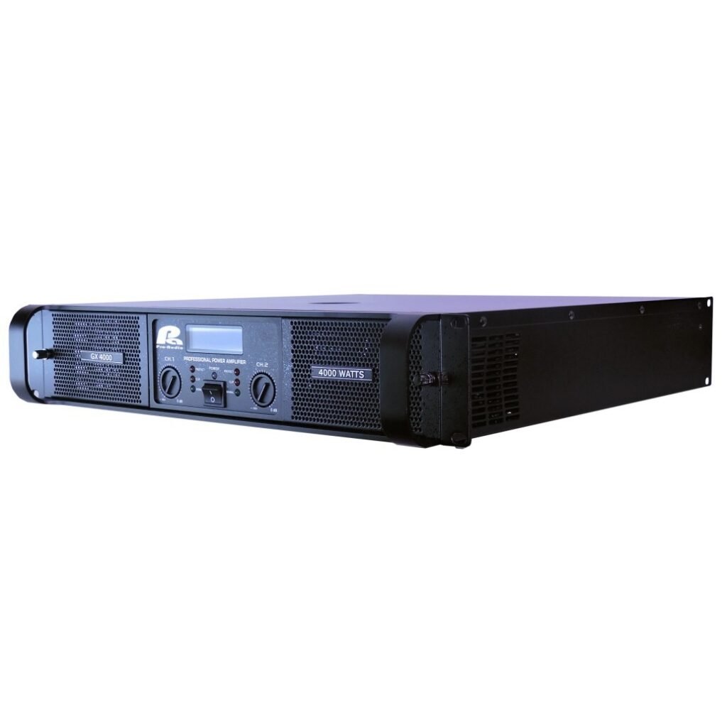 PA Pro Audio GX 4000 – Amplificador profesional 4000 W para eventos y conciertos