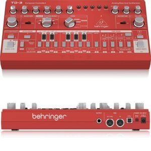 Behringer TD-3-BK - Sintetizador Analógico de Bajo y Drum Machine: imagen 2