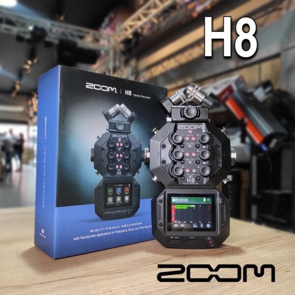 Grabadora Zoom H8
