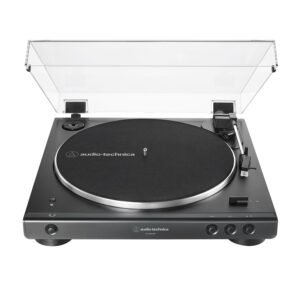 Tocadiscos Audiotechnica AT-LP60BK-BT: Reproducción de Vinilo con Bluetooth