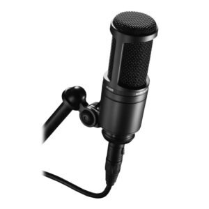 Micrófono de Condensador Audiotechnica AT2020: Versatilidad y Calidad Profesional para Grabaciones