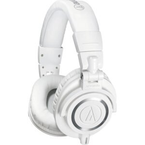 Auriculares Audiotechnica ATH-M50XWH: Sonido Profesional en Blanco