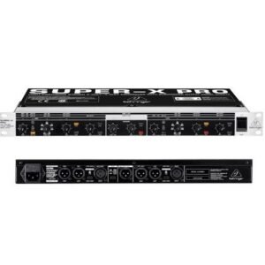 Behringer Super-X Pro CX2310 V2 - Crossover/Procesador de Cruce Estéreo de 2 Vías y 3 Vías