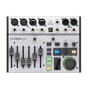 Behringer Flow 8 - Mezclador Digital Compacto de 8 Canales con Interfaz de Audio
