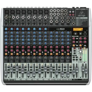 Behringer XENYX QX2222USB - Mezclador Analógico de 22 Canales con Interfaz USB y Efectos