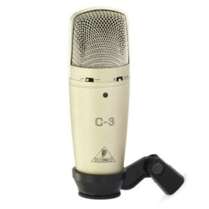 Behringer Studio C3 - Micrófono Condensador de Diafragma Grande con Patrón Cardioide