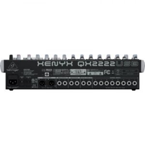 Behringer XENYX QX2222USB - Mezclador Analógico de 22 Canales con Interfaz USB y Efectos: imagen 2