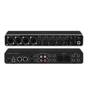 Behringer U-PHORIA UMC404HD - Interfaz de Audio USB de 4 Canales con Preamplificadores Midas