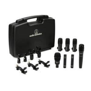 Conjunto de Micrófonos Dinámicos Audio-Technica PRO-DRUM7 Pro Series: Rendimiento Superior para Grabación de Baterías y Percusión