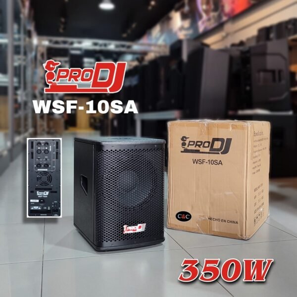 Subwoofer activo de 10" WSF10SA