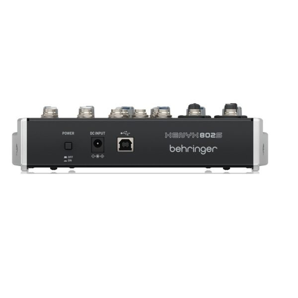 Behringer XENYX 802S - Mezclador Analógico de 8 Canales con Preamplificadores de Alta Calidad