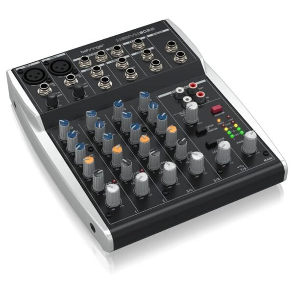 Behringer XENYX 802S - Mezclador Analógico de 8 Canales con Preamplificadores de Alta Calidad