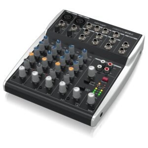 Behringer XENYX 802S - Mezclador Analógico de 8 Canales con Preamplificadores de Alta Calidad
