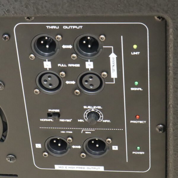 Subwoofer Activo Pa Pro Audio 18 SUB LX de 18 Pulgadas: Potencia y Claridad para Cada Evento