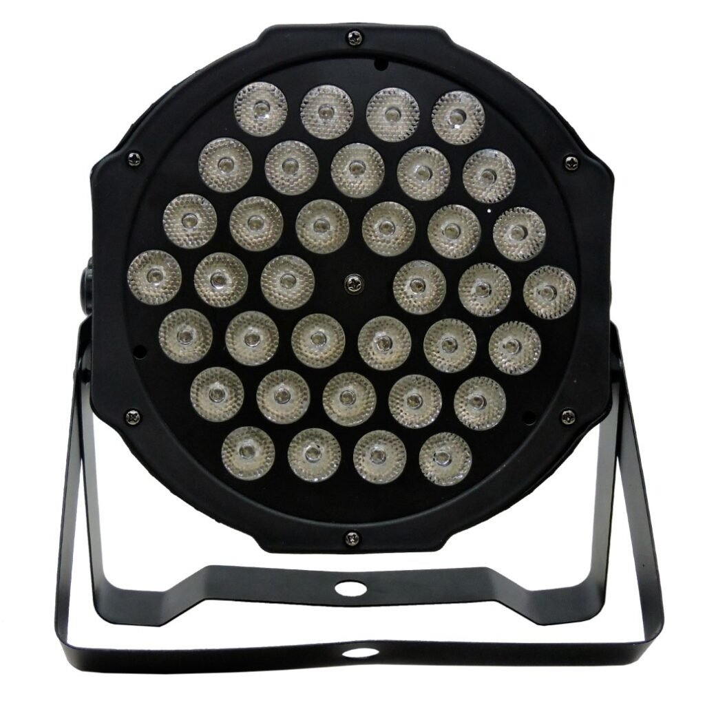 PL Pro Light PL023F – Par LED RGB 36×1.5W para Iluminación de Eventos