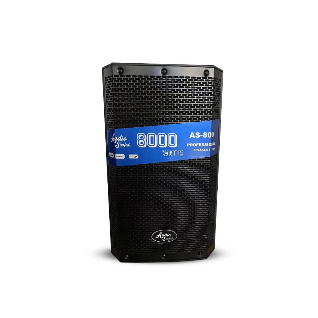 Cabina Activa Audio Sound AS-800 de 10 Pulgadas Profesional