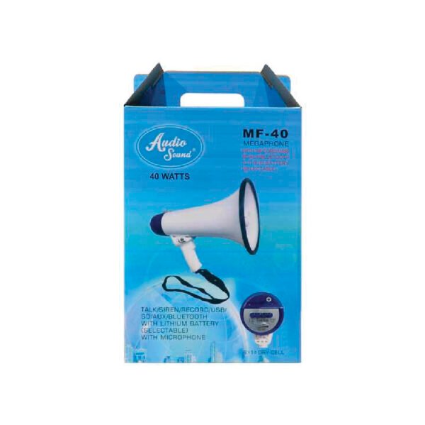 Megáfono MF-40 línea profesional – Audio Sound