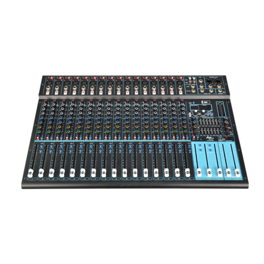 Mixer Audio Sound AS-MX16PRODSP Profesional con DSP