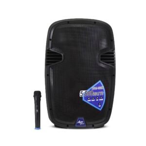 Cabina activa recargable AS-15-300 de 15 pulgadas – Audio Sound