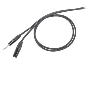 DHS220LU3 DE 3 METROS XLR MACHO A PLUG MONO