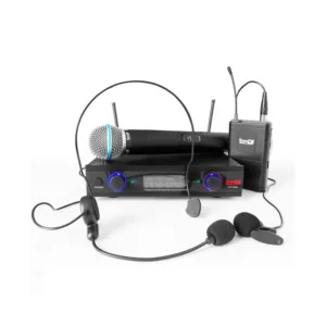 Microfono doble mano- diadema UHF32MHL