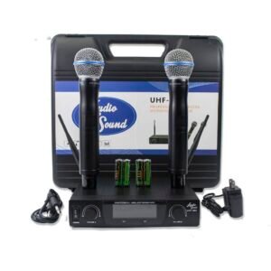 Kit micrófono inalámbrico UHF-888 – Audio Sound