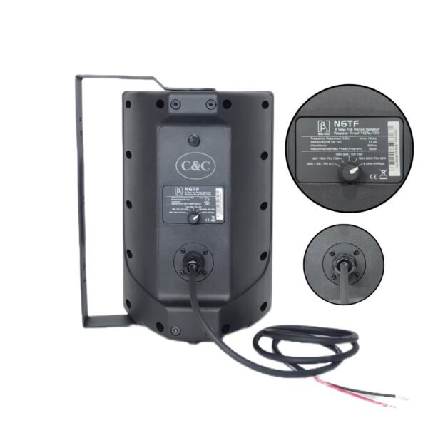 Beta 3 N6TF – Cabina Pasiva 6″ Impermeable de Alta Fidelidad