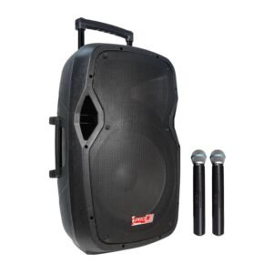 Pro DJ PS15A-MP3-B Cabina activa recargable de 15"