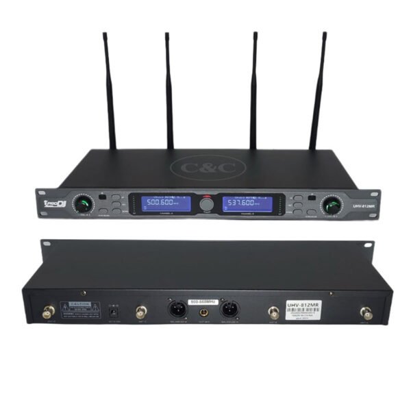 Microfono doble de mano UHV812MR