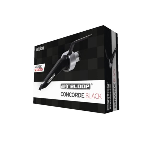 Reloop Concorde Black – Cápsula DJ versátil y confiable para vinilo 🎶