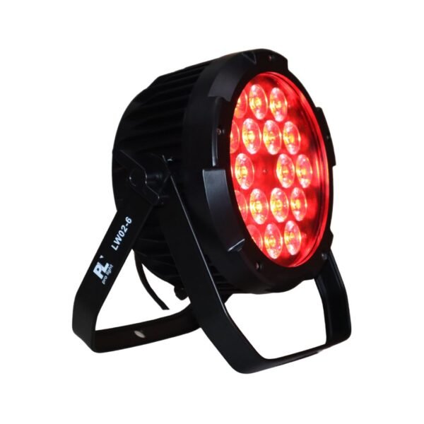 Par LED LW02-6 RGBWA+UV PL PRO LIGHT 18x15w