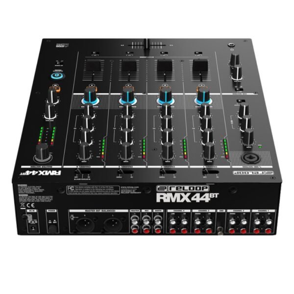 RMX-44 BT Mixer Reloop 4 Canales con Bluetooth