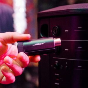 VISTA INTERACTIVA Transmisor inalámbrico de micrófono/línea Bose S1 Pro+ – XLR