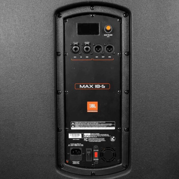 JBL MAX18-S BAJO ACTIVO 18 PULGADAS