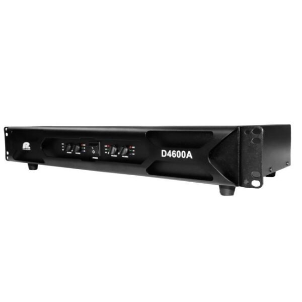 PA Pro Audio D‑4600A – Amplificador digital 5400 W 4 canales