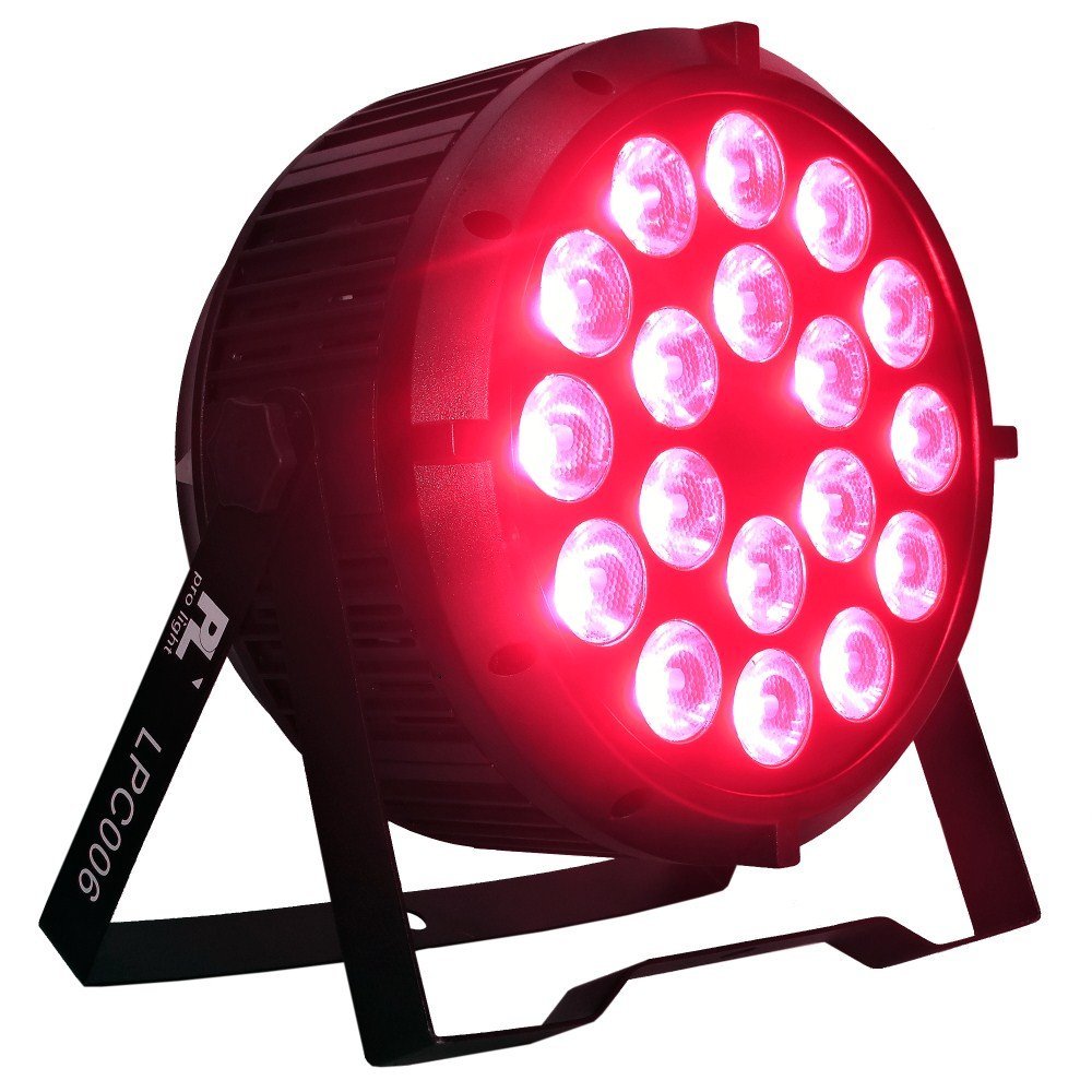 Par LED LPC006 PL PRO LIGHT 18x15w 6en1 RGBWA UV: imagen 4