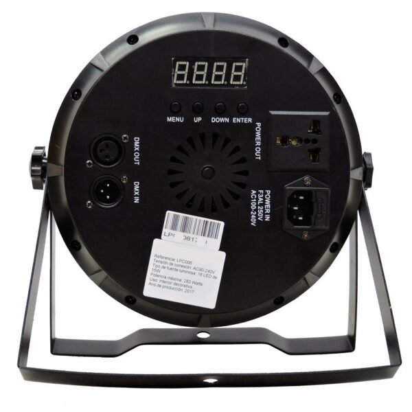 Par LED LPC006 PL PRO LIGHT 18x15w 6en1 RGBWA UV