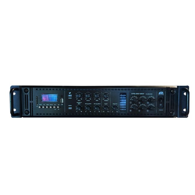 VPS-350 MKII Amplificador de linea 350w 6 Zonas – BT, FM, XLR