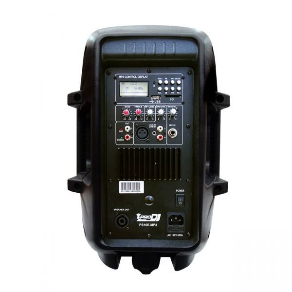 CABINA ACTIVA PRODJ PS10E-MP3